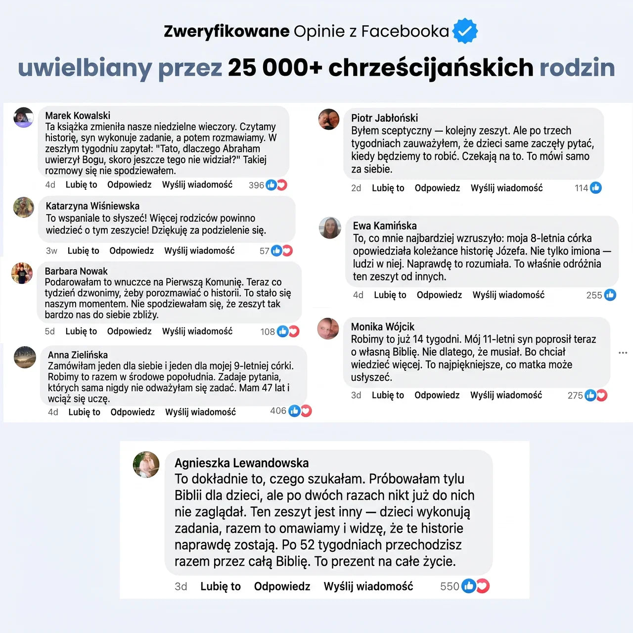 Podróż Biblijna: 52-tygodniowy zeszyt ćwiczeń dla dzieci