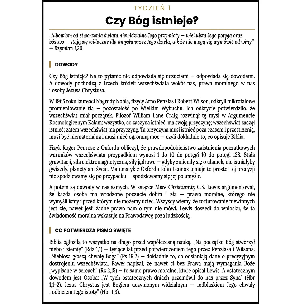 Teologia Systematyczna: 52-tygodniowy zeszyt ćwiczeń dla dorosłych